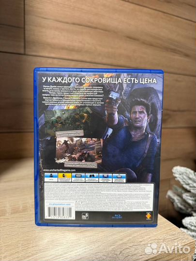 Uncharted 4 путь вора ps4 диск