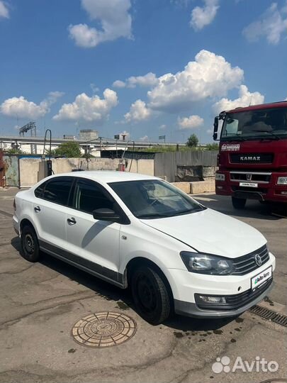 Volkswagen Polo 1.6 AT, 2019, 101 775 км