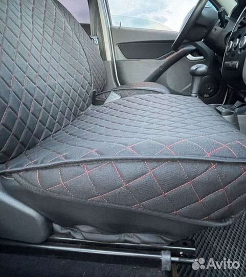 Накидки на сиденья алькантара