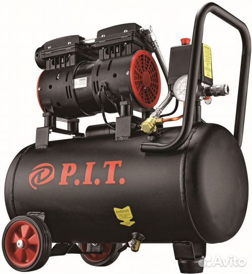 Компрессор поршневой P.I.T. PAC24-C1 безмасляный 1