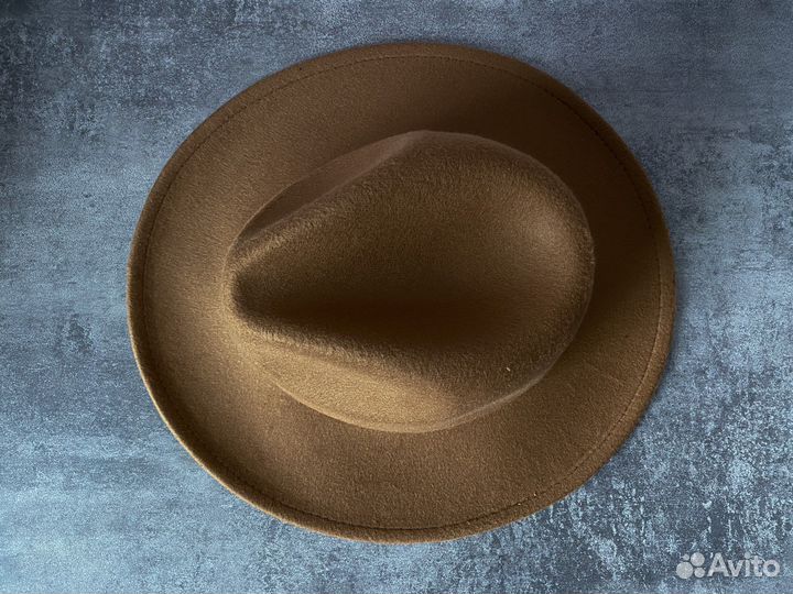 Шляпа фетровая женская Федора 56-58 см