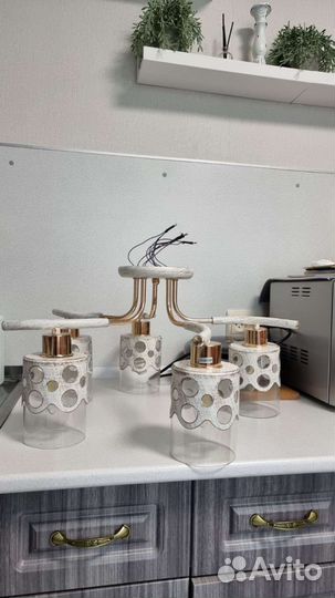 Люстра потолочная бу