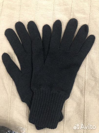 Перчатки полушерстяные