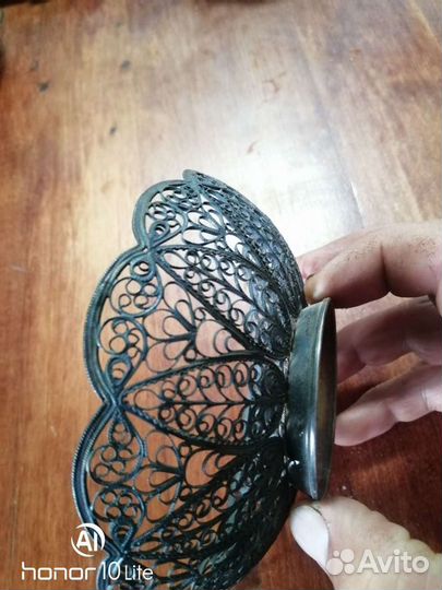 Вазочки, конфетницы, скань