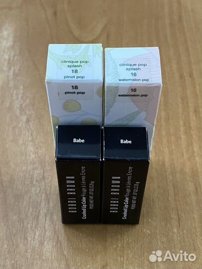 Помада 2 шт блеск 2 шт заказ