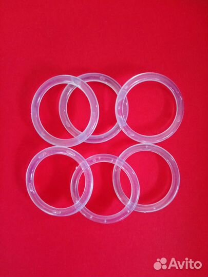 Пластиковые кольца для рукоделия 40мм