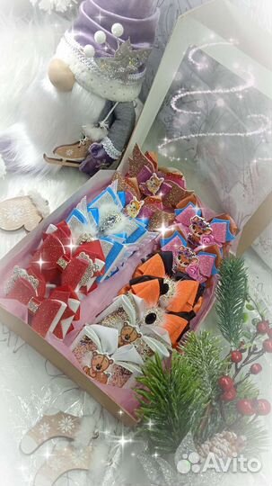 Новогодние бантики