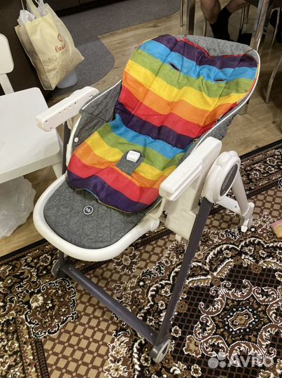 Стульчик для кормления happy baby berny v2