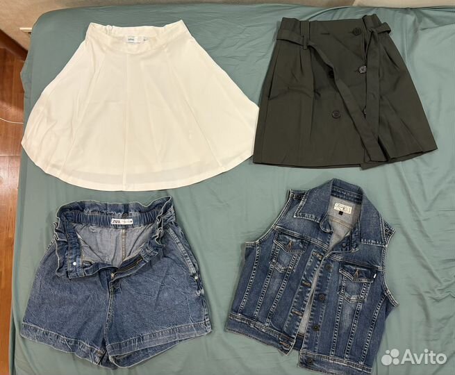 Пакет вещей zara, lime, love republic