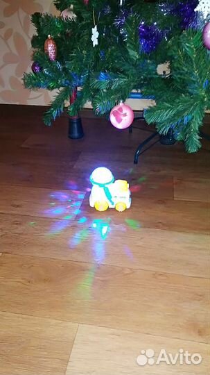 Машинка с диско шаром