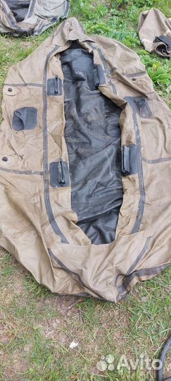 Лодка надувная двухместная бу