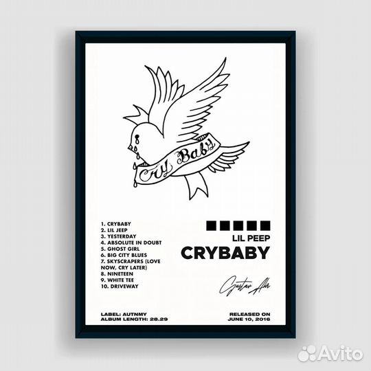 Постер Lil Peep (А3)