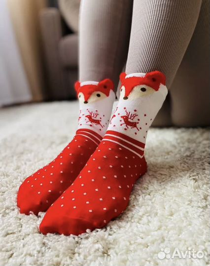 Новогодние носки