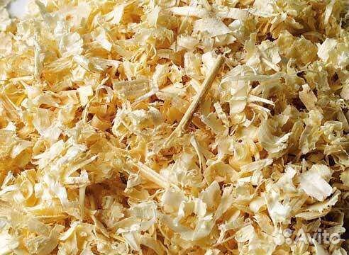 Опилки стружка в мешках