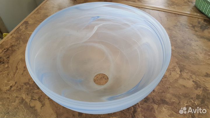 Плафон стеклянный