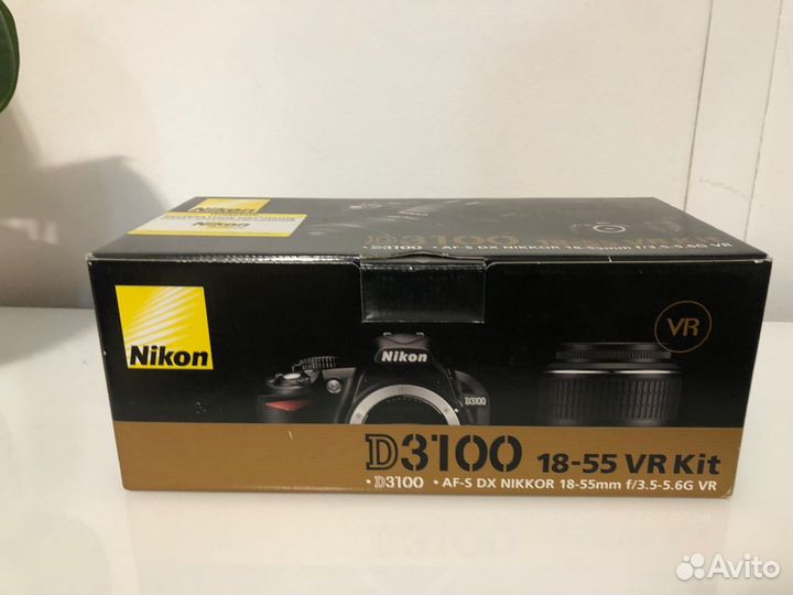 Зеркальный фотоаппарат nikon d3100