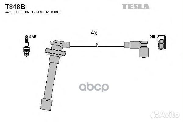 К-кт проводов Nissan Almera/Primera 1.4/1.6i