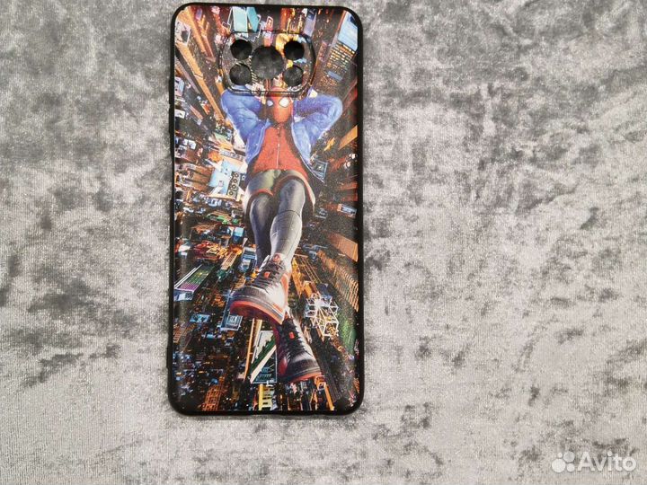 Чехол на poco x3 pro. Человек паук