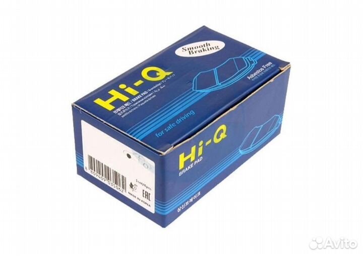 HI-Q, SP1382, Колодки тормозные toyota/lexus land cruiser/LX 07- задн