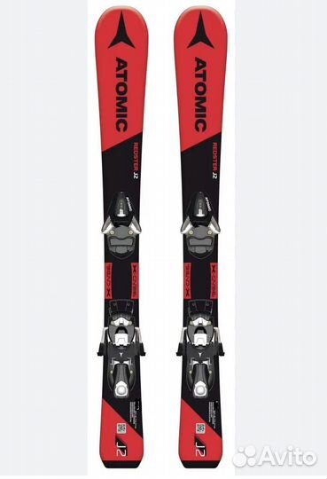 Горные лыжи Atomic Redster J2 SR, black/red, 80 см