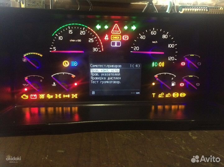 Ремонт и тюнинг грузовых панель приборов Volvo