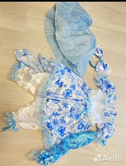 Костюм мальвины 110-116