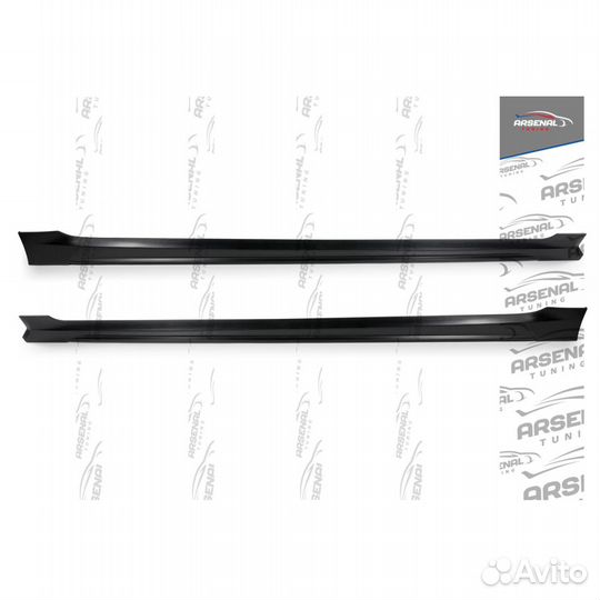 Накладки на пороги Sport Line для KIA RIO 4