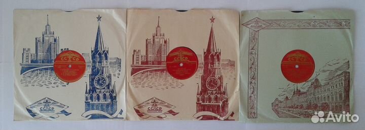 Грампластинки СССР 50-х годов, часть 2