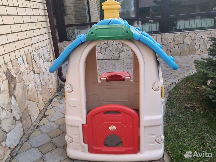 Детский игровой домик уличный пластиковый б/у
