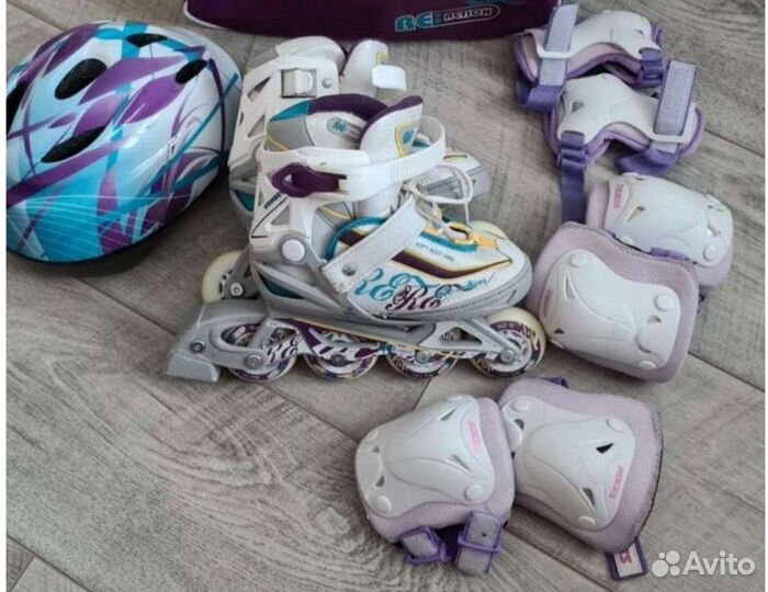 Детские ролики и защита