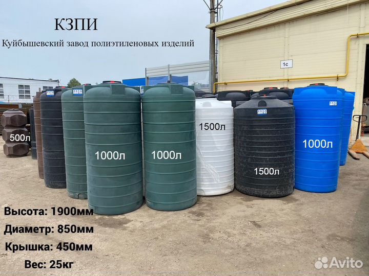 Пластиковая емкость