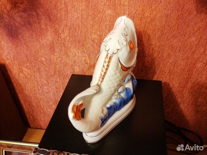 Статуэтка фарфор салфетница рыбка