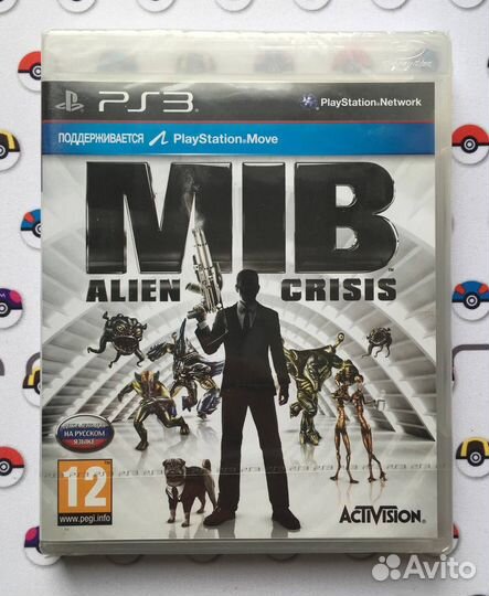 MiB Alien Crisis PlayStation 3 Новая Видеоигра New