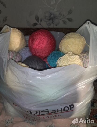Пряжа нитки для вязания