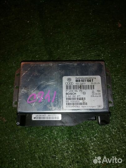 Блок управления АКПП AMB 8E0927156T Audi A4 B6 8E