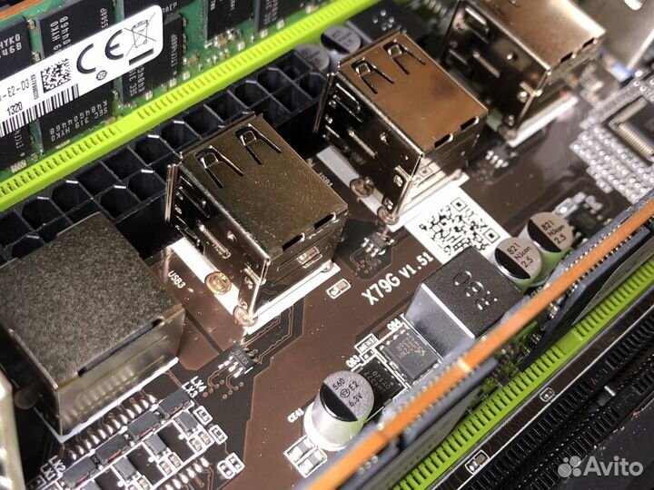 Комплект LGA 2011 X79 + 2650v2 + 16 / 32 GB, новые