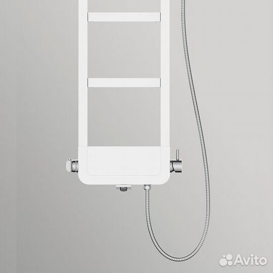 Душевая система Black & White shine white Дания