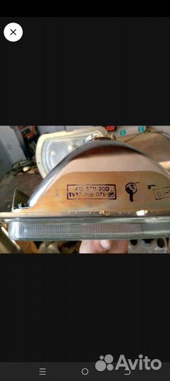 Фары на москвич 412