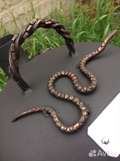 Кованная Печь под казан ручной работы