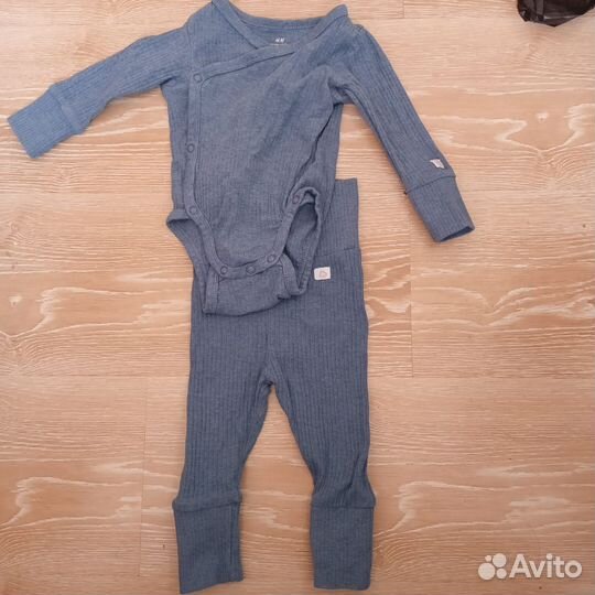 Одежда пакетом для малыша с рождения и до 9 мес