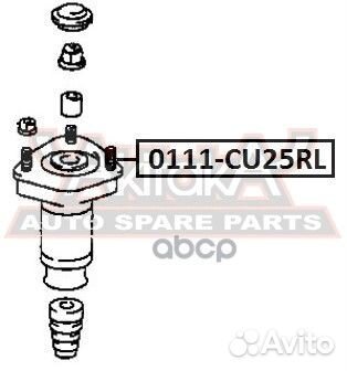 Опора амортизатора 0111CU25RL asva