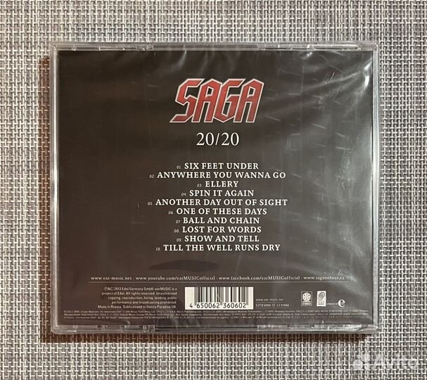 Saga - 20/20 CD Rus