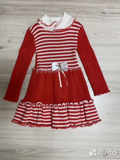 Платье для двойни 98-104