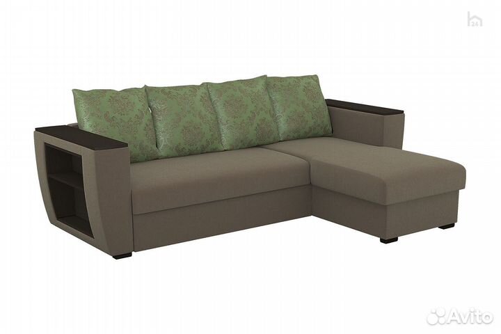 Угловой диван (4 подушки) Вега-21Д