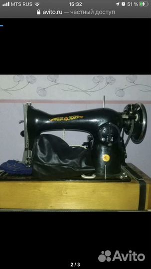 Швейная машина Подольск электрическая