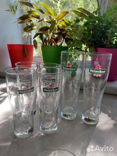 Стаканы пивные Heineken