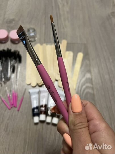 Краска для бровей bronsun