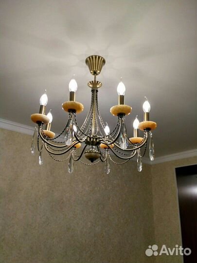 Установка и Реставрация люстры