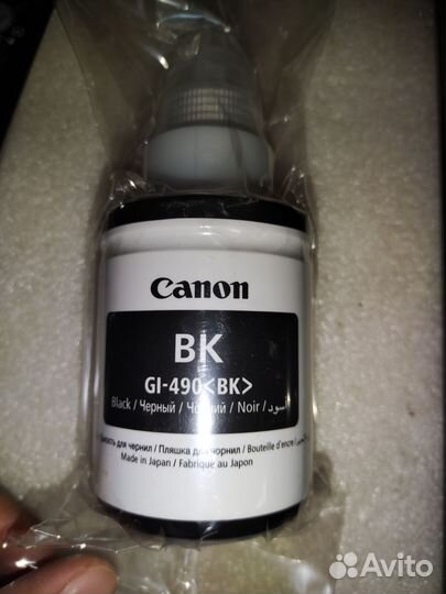 Canon bk bl490 краски