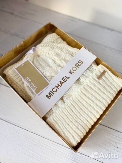 Набор шапка+шарф Michael Kors